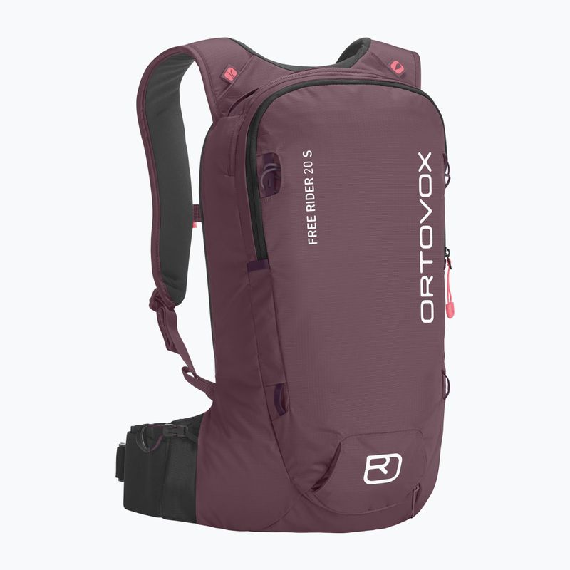 Lyžiarsky batoh ORTOVOX Free Rider 20 l S mouintan rose