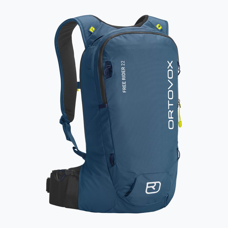 Lyžiarsky batoh ORTOVOX Free Rider 22 l petrol blue