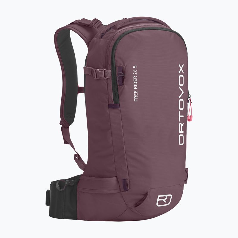 Lyžiarsky batoh damski ORTOVOX Free Rider 26 l S mounatin rose