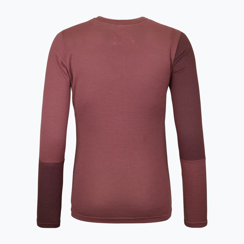 Dámska termoakčná mikina ORTOVOX 185 Rock'N'Wool mountain rose 6