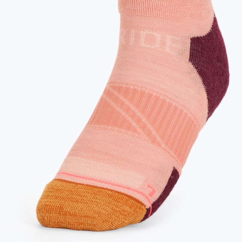 Dámske lyžiarske ponožky ORTOVOX Freeride Long Socks Cozy bloom 3