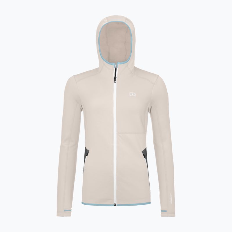 Dámska mikina ORTOVOX Fleece Hoody white chalk