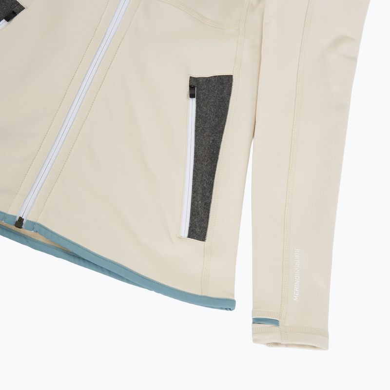 Dámska mikina ORTOVOX Fleece Hoody white chalk 4