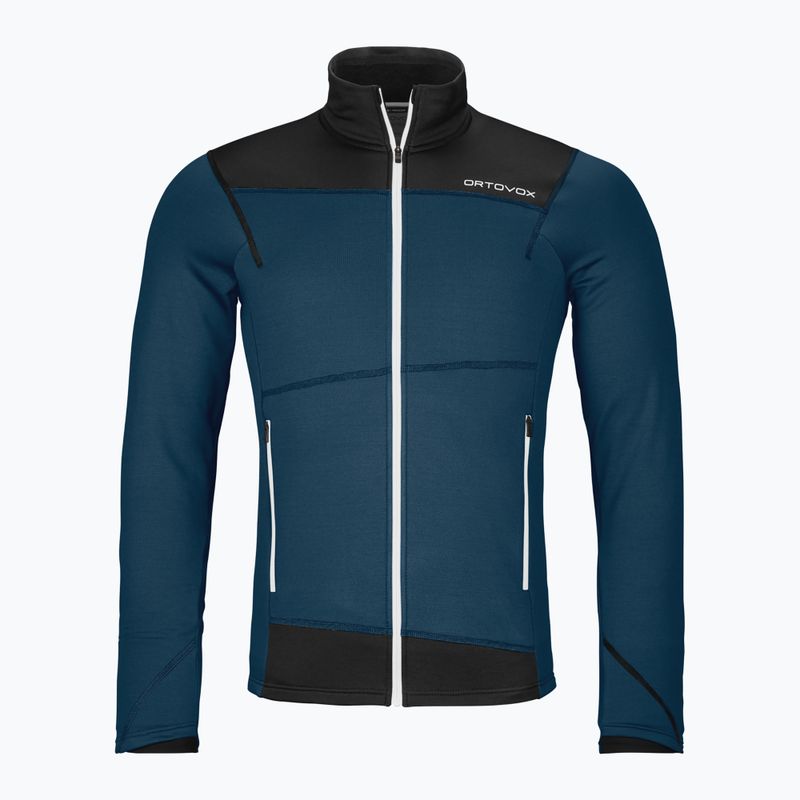 Pánska mikina ORTOVOX Fleece Light deep ocean