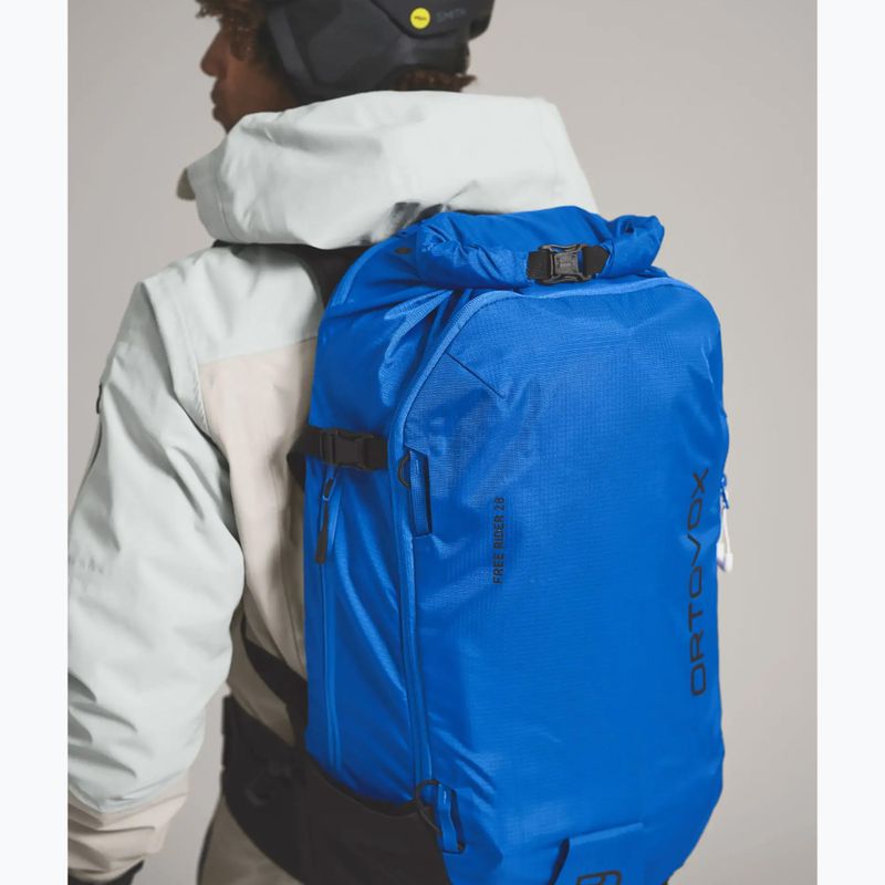 Lyžiarsky batoh ORTOVOX Free Rider 28 l blue note 3