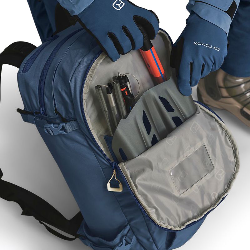 Skialpový batoh ORTOVOX Haute Route 32 l blue nunatak 7
