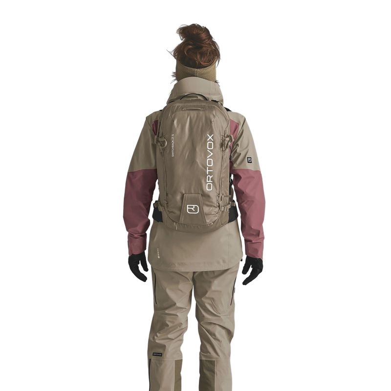 Dámsky skialpový batoh ORTOVOX Switchback 25 l S dark linen 3