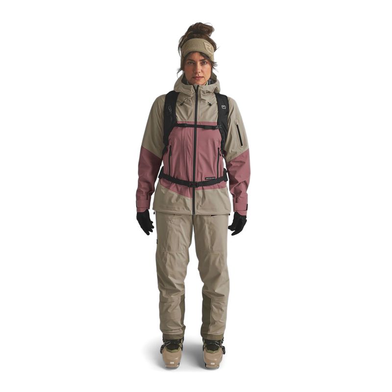 Dámsky skialpový batoh ORTOVOX Switchback 25 l S dark linen 4