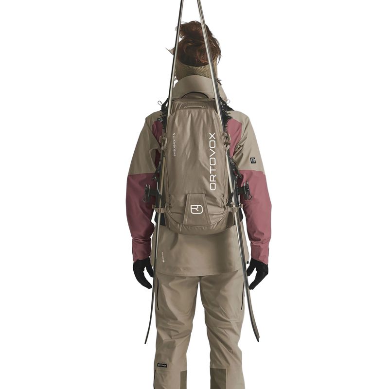 Dámsky skialpový batoh ORTOVOX Switchback 25 l S dark linen 6