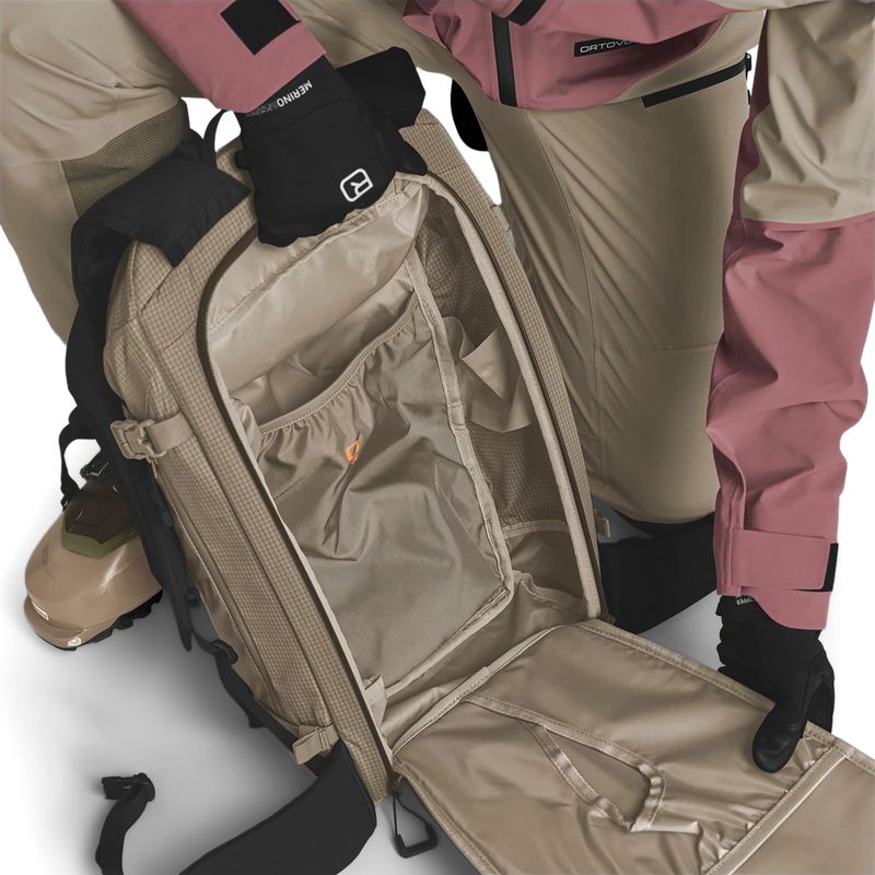 Dámsky skialpový batoh ORTOVOX Switchback 25 l S dark linen 8
