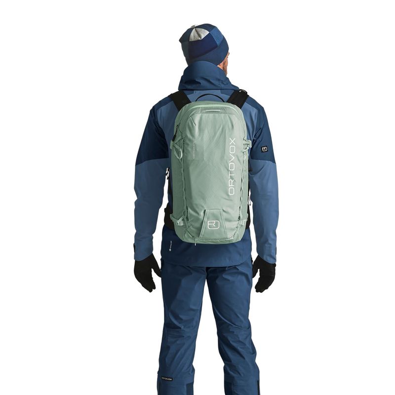 Skialpový batoh ORTOVOX Switchback 27 l green acid 3