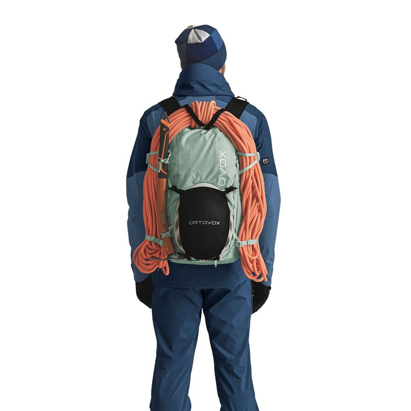 Skialpový batoh ORTOVOX Switchback 27 l green acid 5