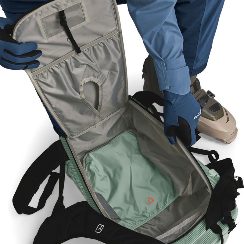 Skialpový batoh ORTOVOX Switchback 27 l green acid 9