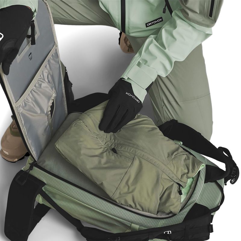Skialpový batoh ORTOVOX Switchback 30 l S green acid 9