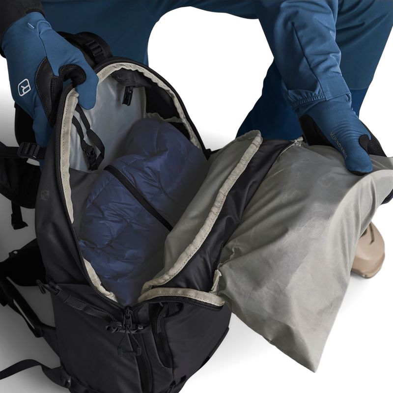 Skialpový batoh ORTOVOX Venet Tour 30 l black raven 9