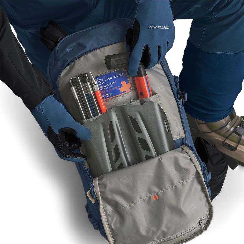 Skialpový batoh ORTOVOX Venet Tour 30 l light nunatak 10