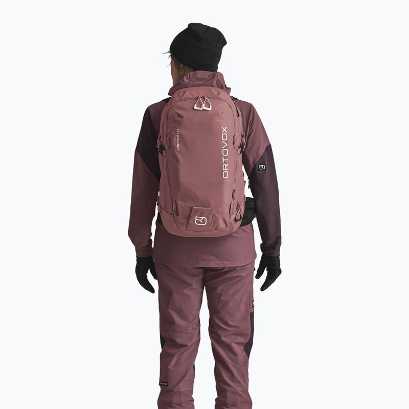 Skialpový batoh ORTOVOX Venet Tour 28 l dusk rose 3