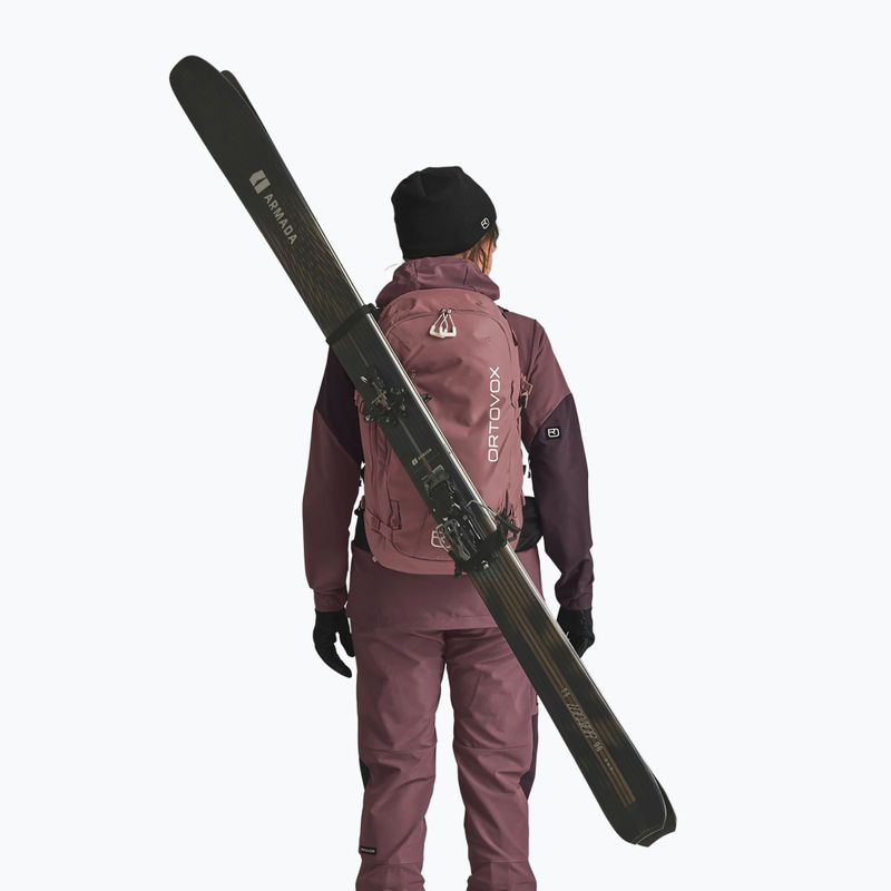 Skialpový batoh ORTOVOX Venet Tour 28 l dusk rose 6