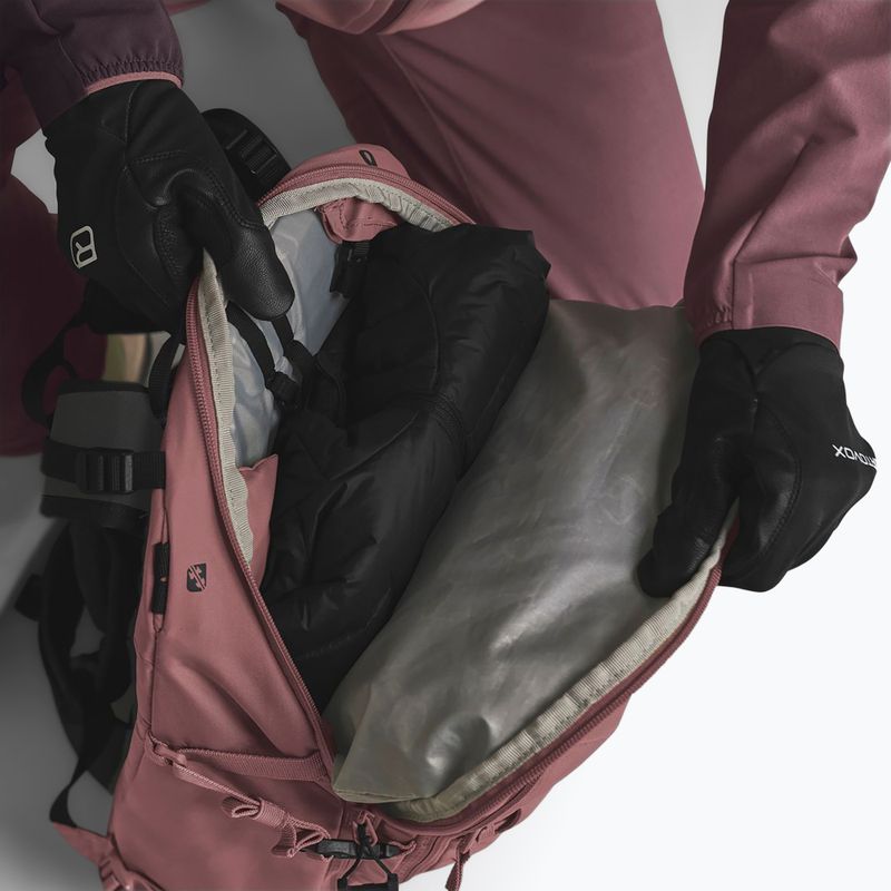 Skialpový batoh ORTOVOX Venet Tour 28 l dusk rose 8