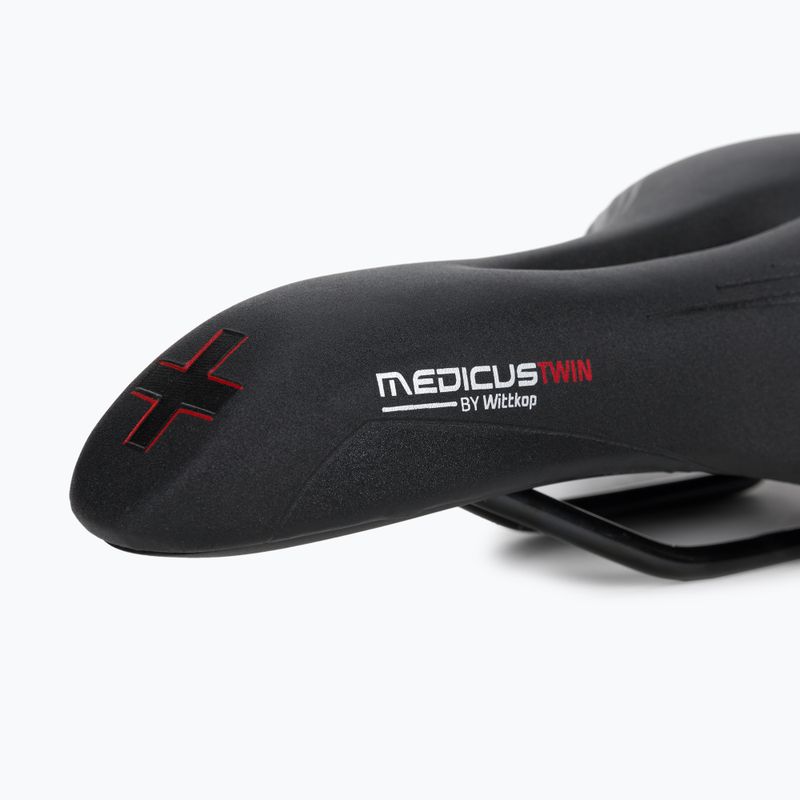 Cyklistické sedlo Wittkop Medicus Twin 1.0 čierne WT-999051201 5