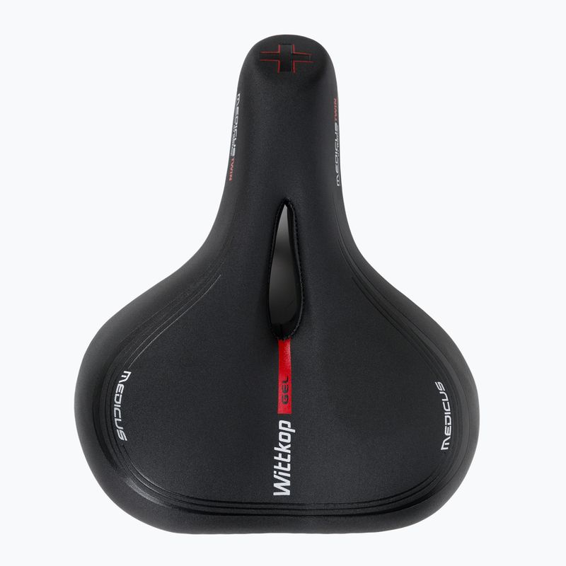 Cyklistické sedlo Wittkop Medicus Twin 3.0 čierne WT-999081200 3