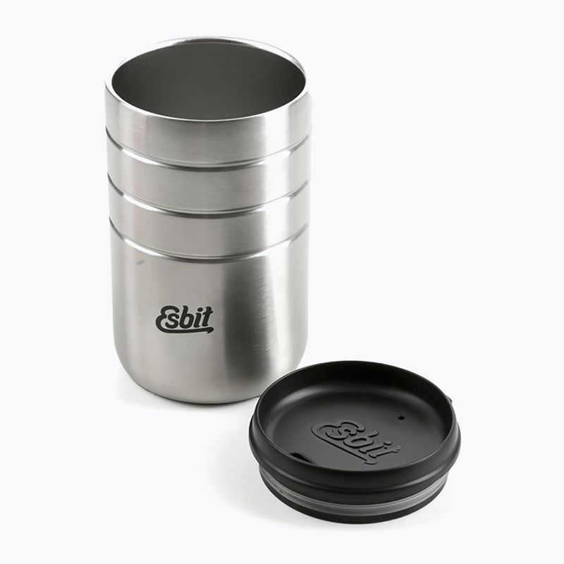 Termo hrnček Esbit Sculptor Stainless Steel Tumbler Thermo Mug 550 ml black 2