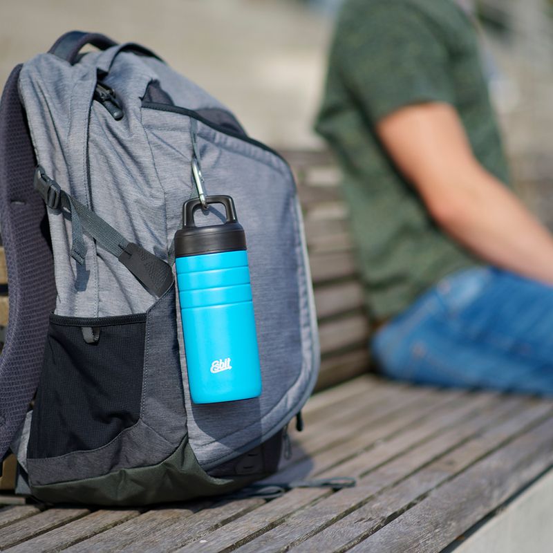 Termohrnček Esbit Majoris z nehrdzavejúcej ocele s izolovaným vekom 450 ml ocean blue 3