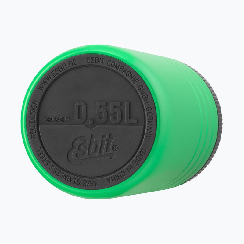 Termoska na jedlo Esbit Majoris z nehrdzavejúcej ocele 550 ml jablkovo zelená 4