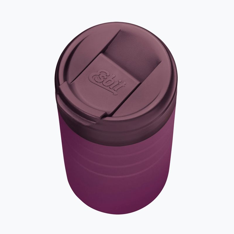 Termohrnček Esbit Majoris Stainless Steel Thermo Mug With Flip Top 450 ml berry 2