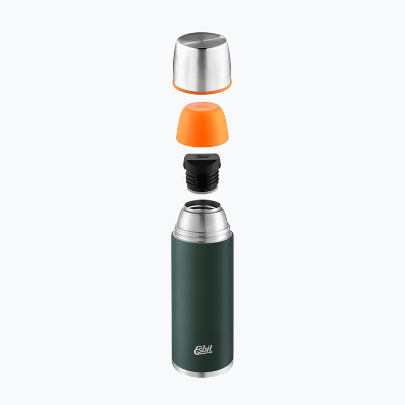 Termoska Esbit Stainless Steel Vacuum Flask 1000 ml forest green 2