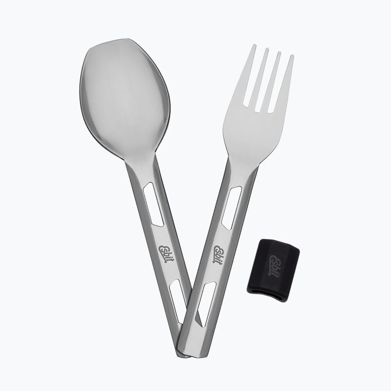 Termoska na jedlo s príborom Esbit Stainless Steel Food Jug 500 ml black 9