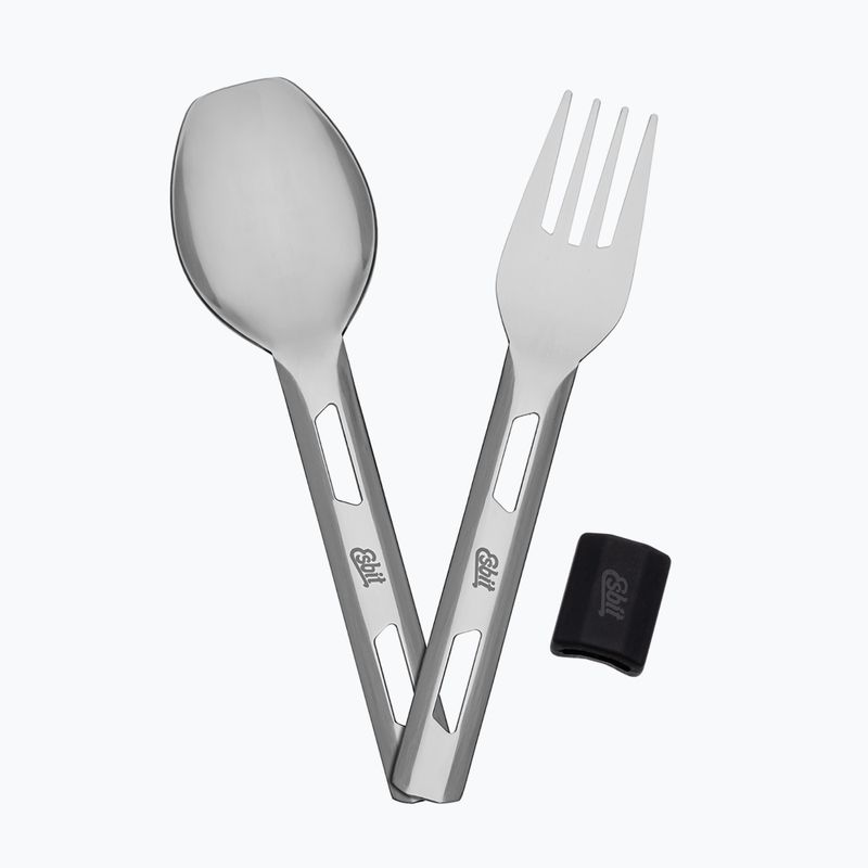 Termoska na jedlo s príborom Esbit Stainless Steel Food Jug 750 ml black 9