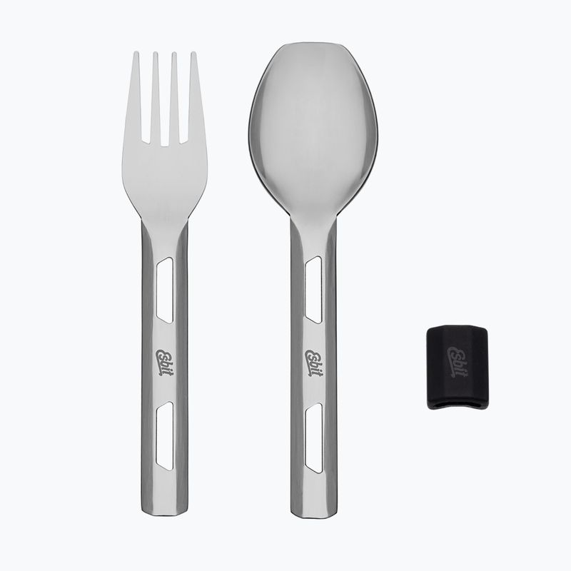 Termoska na jedlo s príborom Esbit Stainless Steel Food Jug 750 ml black 10