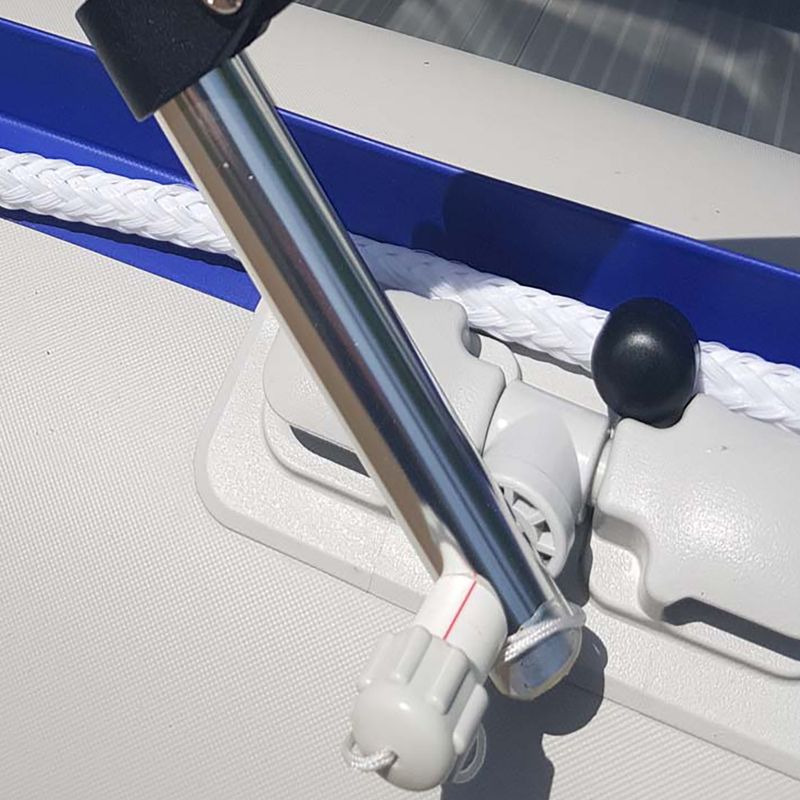 Strieška pre pontóny Viamare Bimini modrá 1126071 2