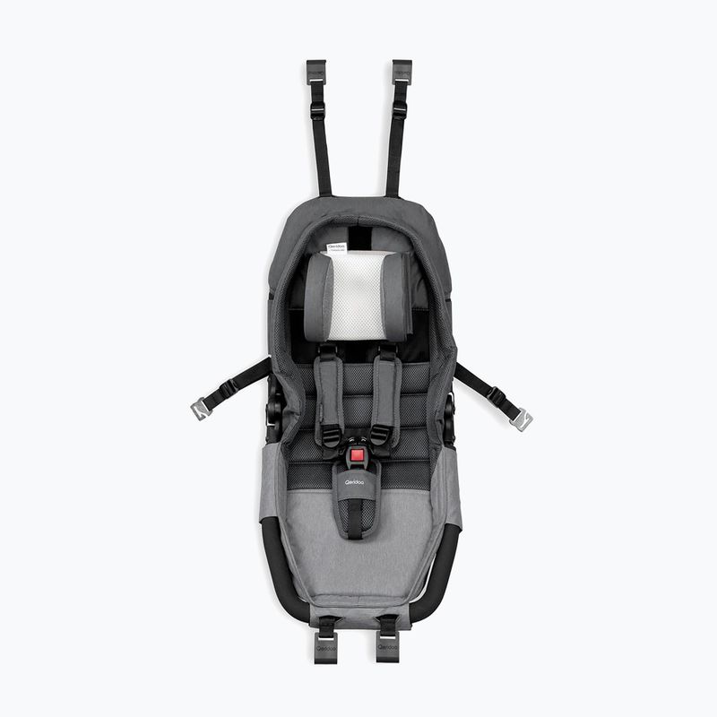 Sedačka do prívesu Qeridoo Baby Hammock LTD grey 2