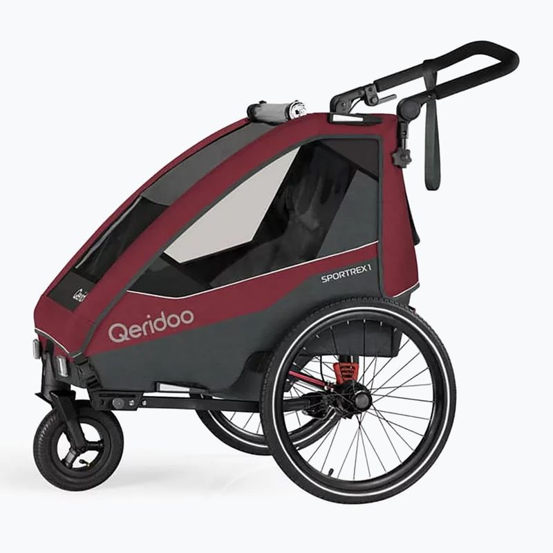 Príves na bicykel Qeridoo Sportrex 1 cayenne red