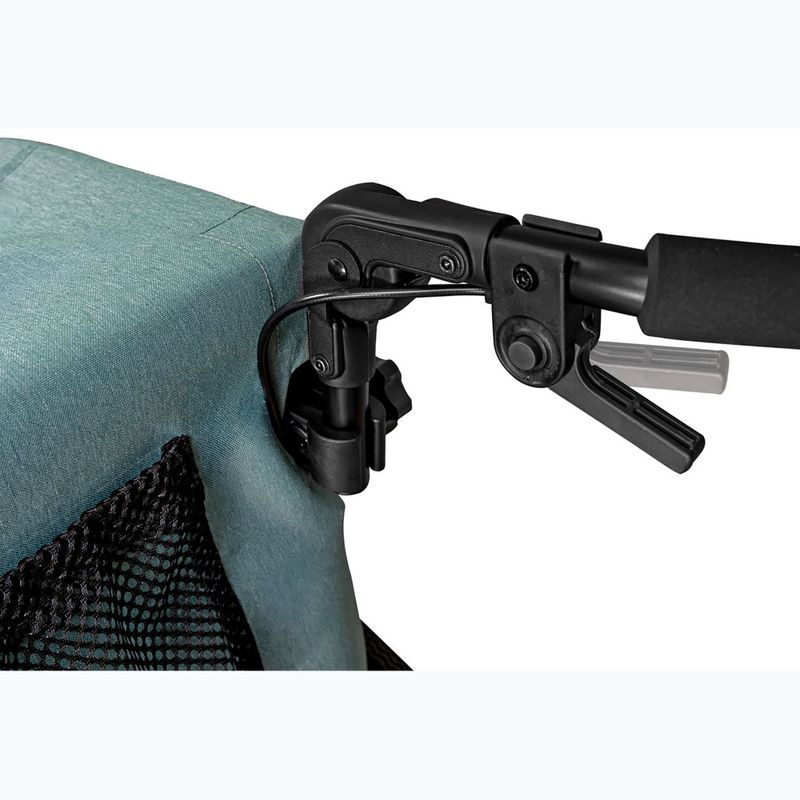 Cyklistický príves Qeridoo Qupa 1 mineral blue 12