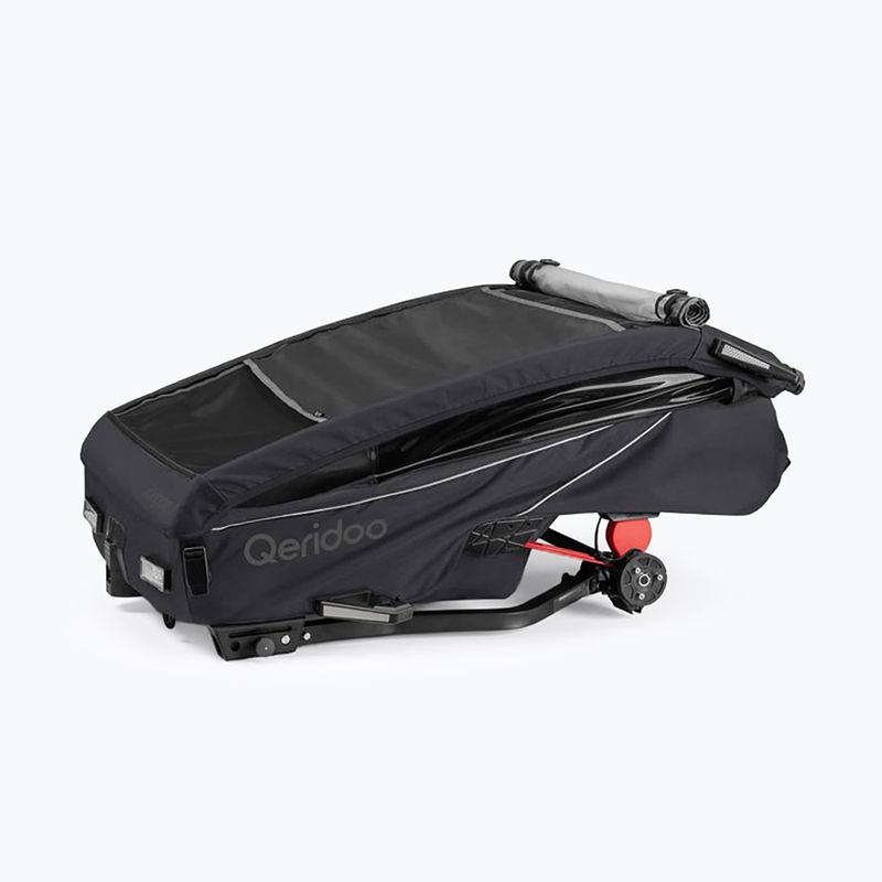 Vozík za bicykel Qeridoo Kidgoo 2 phantom grey 4