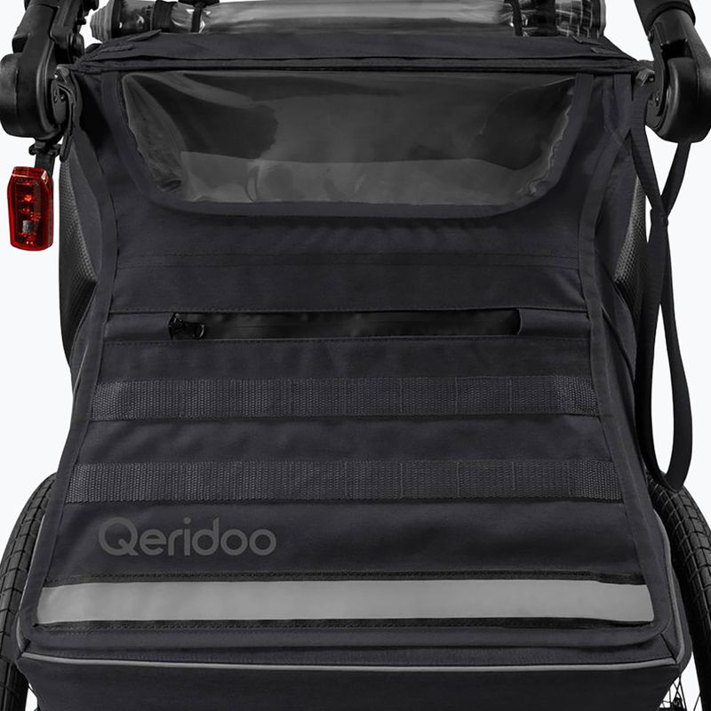 Vozík za bicykel Qeridoo Kidgoo 2 phantom grey 6