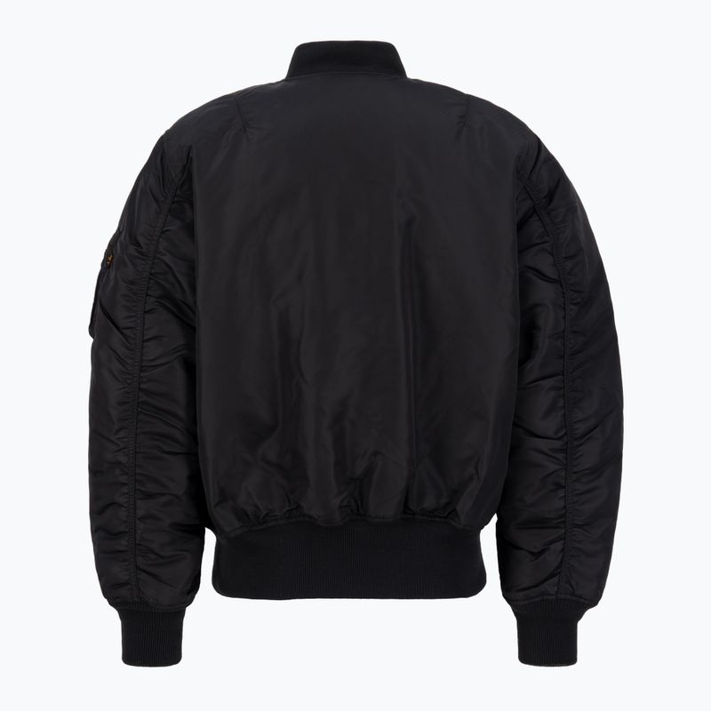 Pánska bunda Alpha Industries MA-1 Heritage black 2