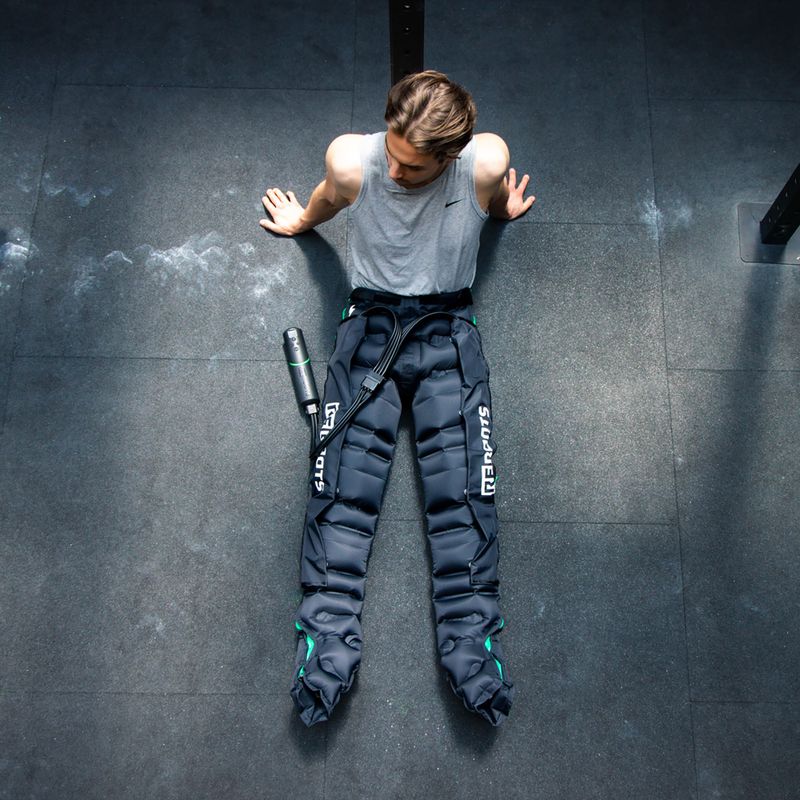 Nohavice na lymfodrenáž REBOOTS Go Lite black/white/green 9