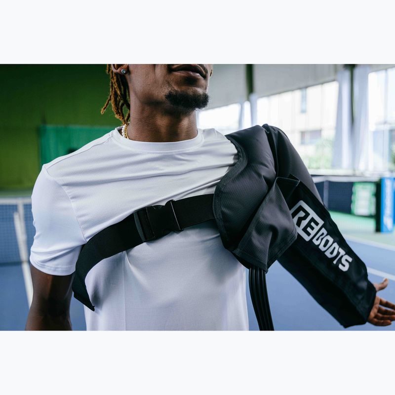 Masážne manžety REBOOTS Go Lite Arm Cuffs 2.0 black/white 3
