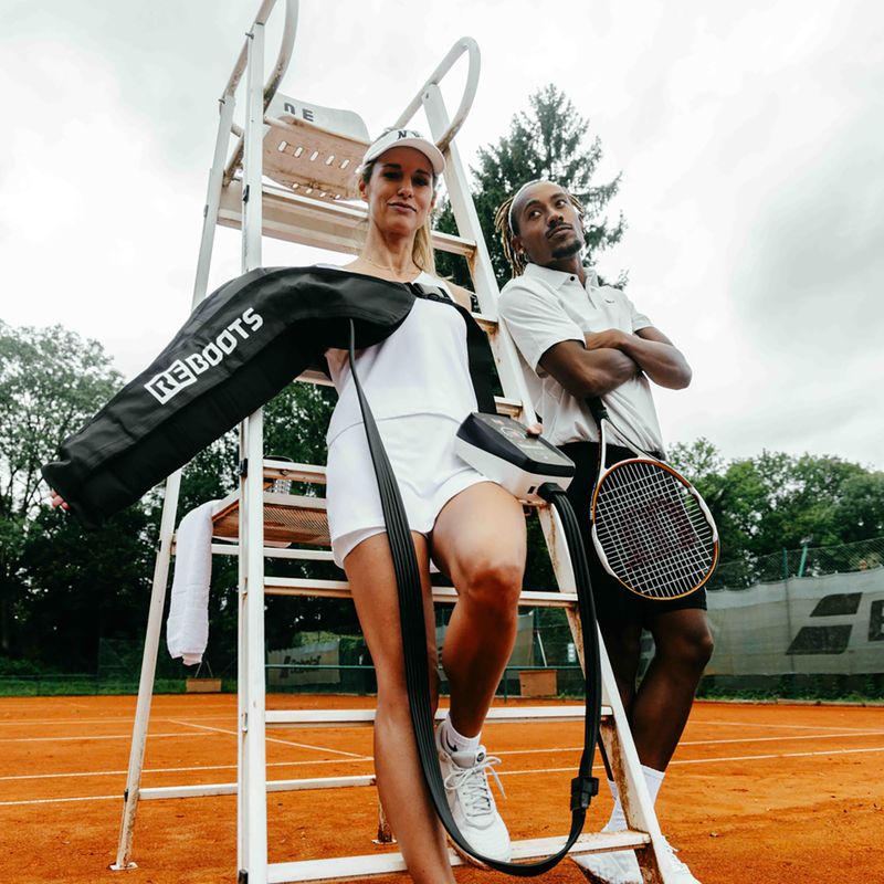 Masážne manžety REBOOTS Go/One Lite Arm Cuffs 2.0 black/white 4