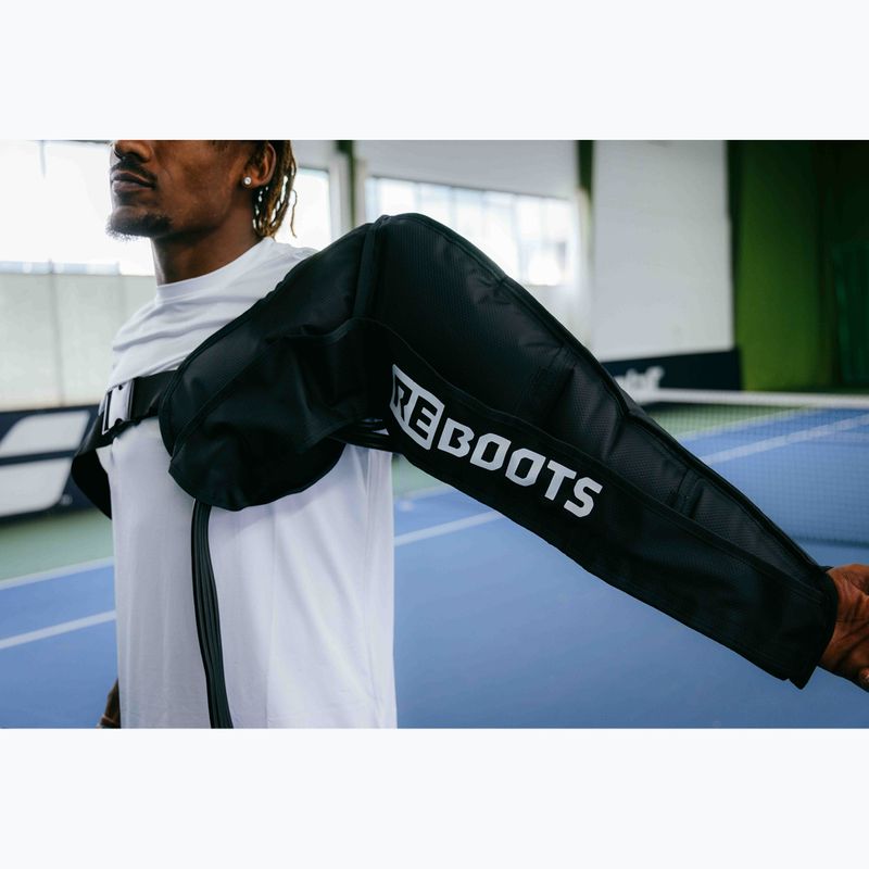 Masážne manžety REBOOTS One Arm Cuffs 2.0 black/white 3