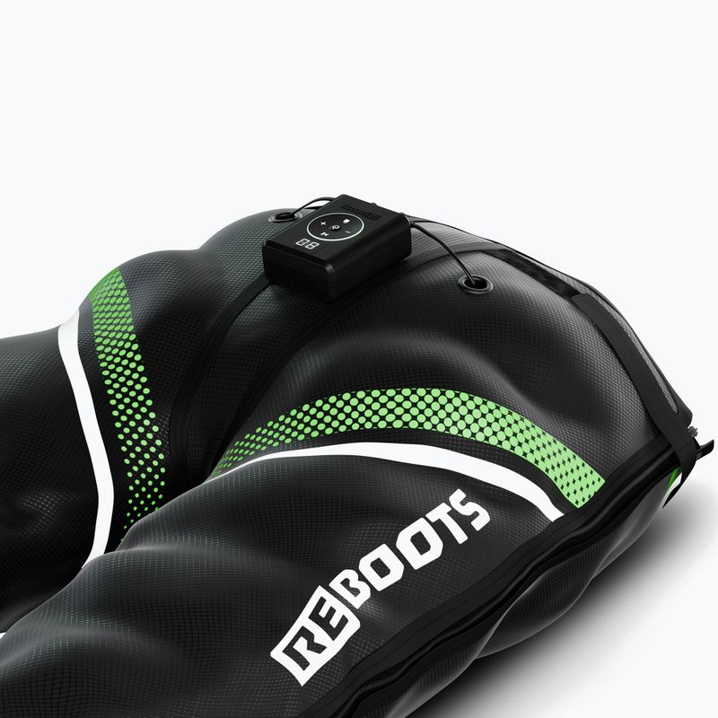 Nohavice na regeneráciu REBOOTS Go X Straight Cut black/white/green 10