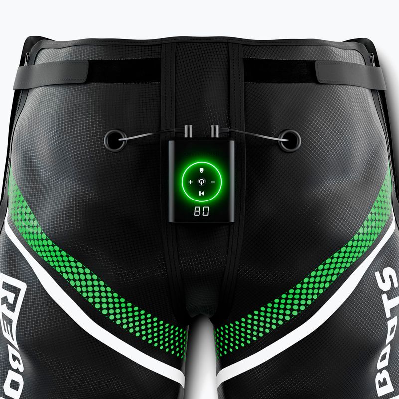 Nohavice na regeneráciu REBOOTS Go X Straight Cut black/white/green 11