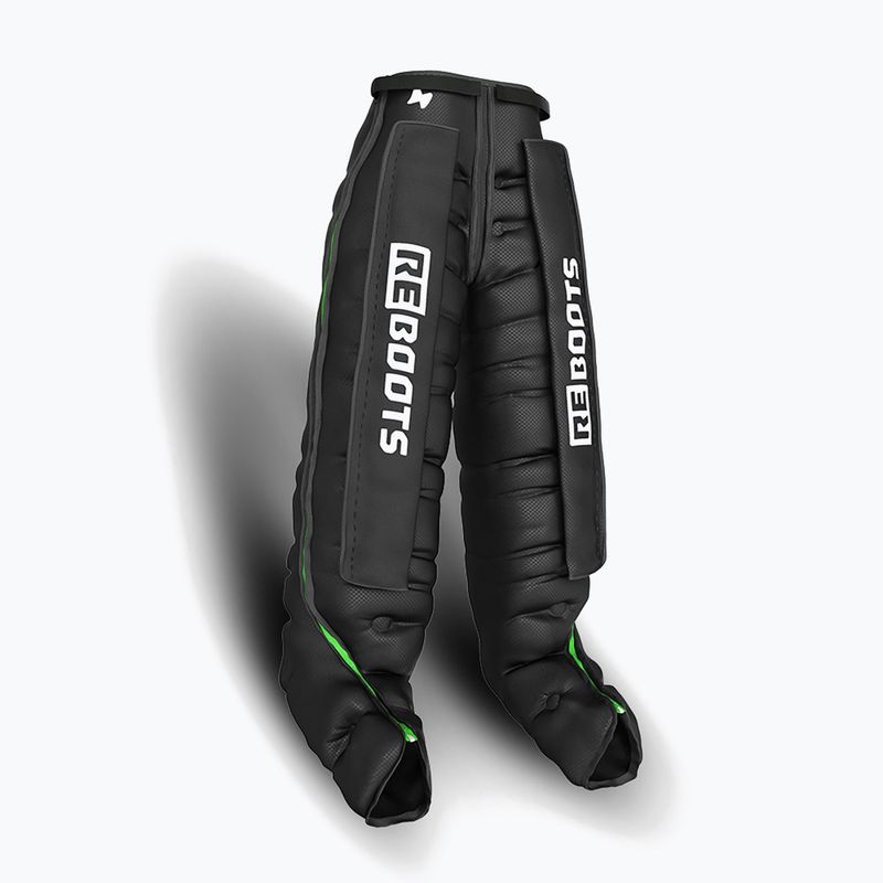 Nohavice na lymfodrenáž REBOOTS Go Lite Recovery Pants 2.0 2025 Edition black/white/green 3