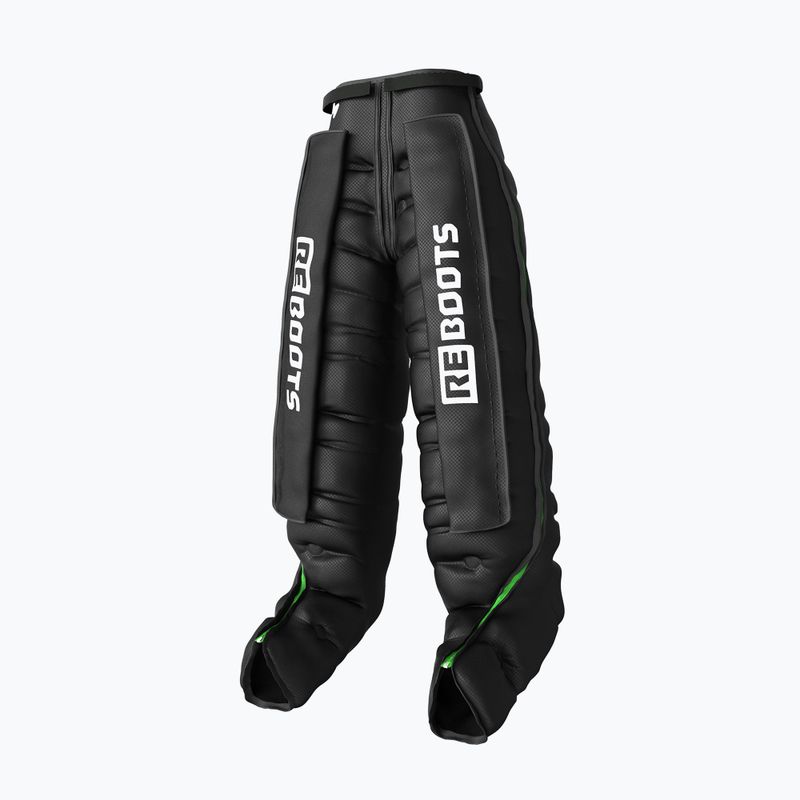 Nohavice na lymfodrenáž REBOOTS Go Lite Recovery Pants 2.0 2025 Edition black/white/green 5