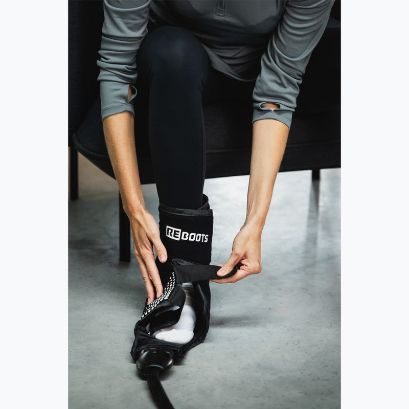Manžeta na kryoterapiu s kompresiou REBOOTS Ankle black 8