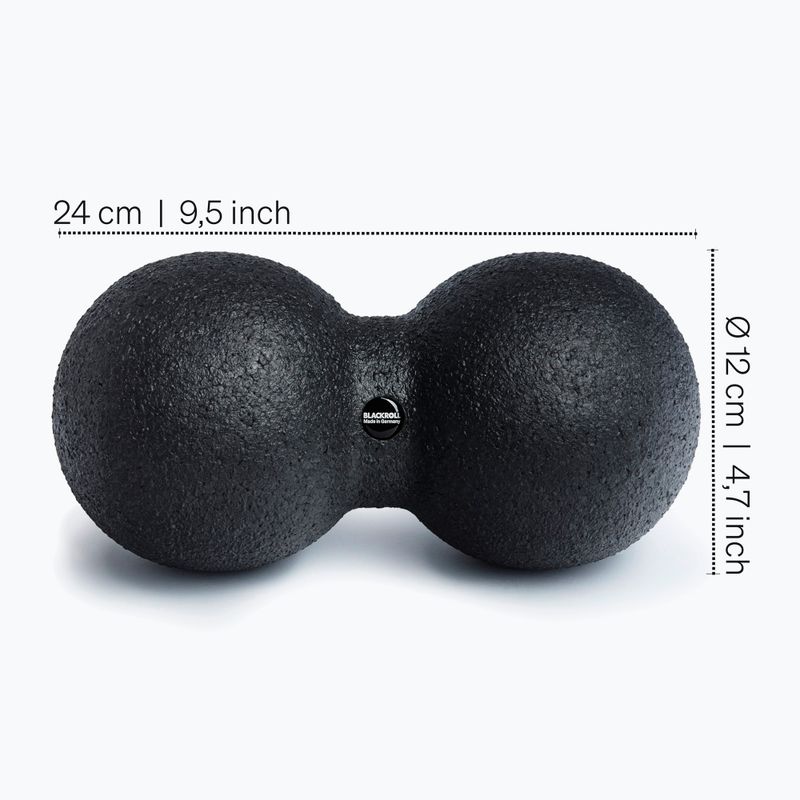 Masážna loptička BLACKROLL Duoball A000499 black 2